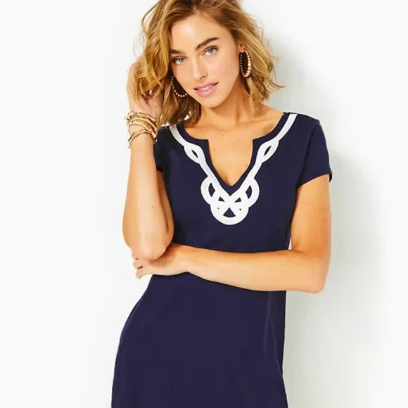 LILLY PULITZER Brewster T- Shirt Dress SZ M - Picture 4 of 11